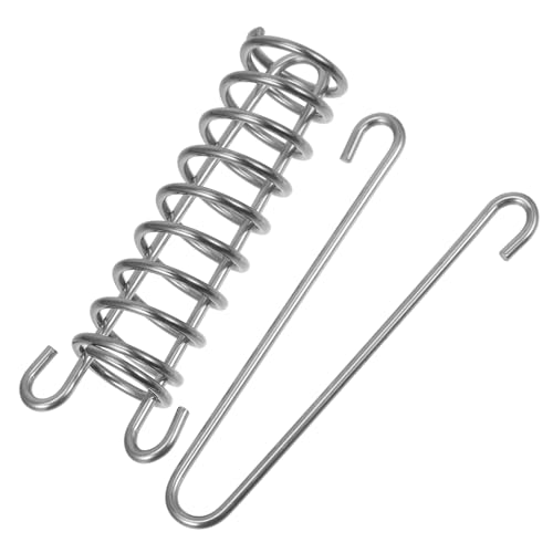 Amosfun Edelstahlhundkettenfeder Hundeleinen-stoßdämpfer Gehen Draußen Groß Haustier Unterstützung Ausbildung Binden Für Lang Frühling Schwer Stoßdämpfende Feder Rostfreier Stahl Silver Amosfun Edelstahlhundkettenfeder Hundeleinen-stoßdämpfer Gehen Draußen Groß Haustier Unterstützung Ausbildung Binden Für Lang Frühling Schwer Stoßdämpfende Feder Rostfreier Stahl Silver von Amosfun