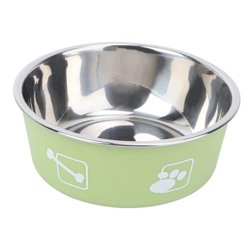 Amosfun Futternapf Aus Edelstahl Mit Rutschfester Oberfläche Rundes Design Für Haustiere Grün Für Hunde Und Katzen Leicht Zu Reinigen Als Dekoration Amosfun Futternapf Aus Edelstahl Mit Rutschfester Oberfläche Rundes Design Für Haustiere Grün Für Hunde Und Katzen Leicht Zu Reinigen Als Dekoration von Amosfun