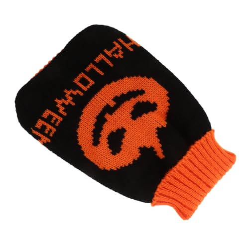 Amosfun Gestrickte Hundepullover Rollkragenpullover Für Hunde Halloween-hundebekleidung Winterkleidung Für Hunde Halloween-Cosplay-Outfits Haustierzubehör Dehnbarer Warme Mantel Haushalt Amosfun Gestrickte Hundepullover Rollkragenpullover Für Hunde Halloween-hundebekleidung Winterkleidung Für Hunde Halloween-Cosplay-Outfits Haustierzubehör Dehnbarer Warme Mantel Haushalt von Amosfun