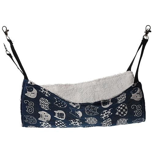 Amosfun Katzenmöbel-hängematte Hängematte für Katzen Bett mit Cartoon-Druck Atmungsaktiv und Bequem Schaukel-hängematte für Haustiere für Den Käfig Amosfun Katzenmöbel-hängematte Hängematte für Katzen Bett mit Cartoon-Druck Atmungsaktiv und Bequem Schaukel-hängematte für Haustiere für Den Käfig von Amosfun