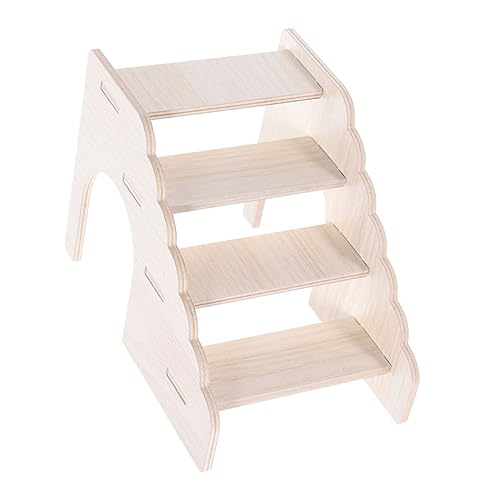 Amosfun Hamster-kletterleiter Holzleiter-Spielzeug Für Rennmäuse Mäuse Käfig-zubehör Sicher Und Stabil von Amosfun