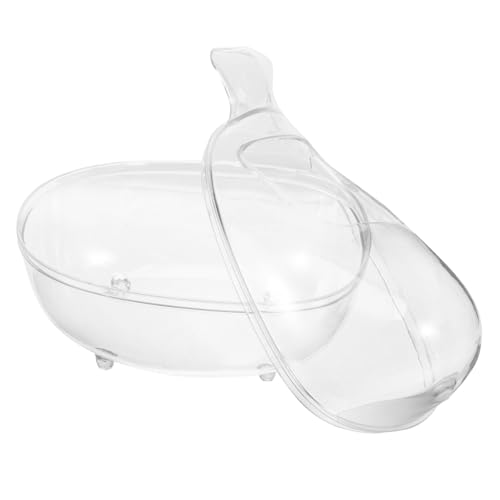 Amosfun Meerschweinchen-badewannenhalter Kreatives Hamster-sandbad Katzentoilette Heimtierbedarf Glatte Kanten Amosfun Meerschweinchen-badewannenhalter Kreatives Hamster-sandbad Katzentoilette Heimtierbedarf Glatte Kanten von Amosfun