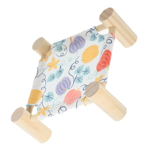Amosfun Kuschelige Hamster-hängematte Für Meerschweinchen Abnehmbares Waschbares Bett Für Kleintiere Erhöhtes Schlafbett Für Kaninchen Und Chinchillas Komfortable von Amosfun