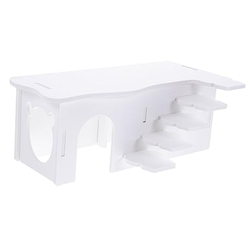 Amosfun Hamsterhaus Hamsterleiterhaus Meerschweinchen-spielplatzkäfig Kleintierhäuser & Lebensräume Versteck Auf Der Hamsterleiter Meerschweinchenstall Haustier Weiß PVC Versteck Amosfun Hamsterhaus Hamsterleiterhaus Meerschweinchen-spielplatzkäfig Kleintierhäuser & Lebensräume Versteck Auf Der Hamsterleiter Meerschweinchenstall Haustier Weiß PVC Versteck von Amosfun