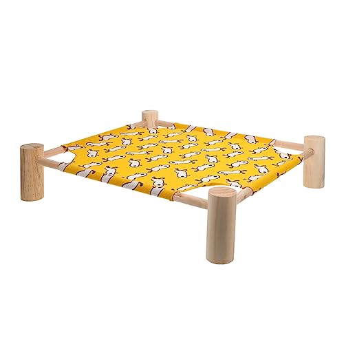 Amosfun Abnehmbare Katzenhängemattenbetten Stabiles Erhöhtes Schlafbett für Haustiere Waschbares Überdachtes Katzenbett Als Heimdekoration Amosfun Abnehmbare Katzenhängemattenbetten Stabiles Erhöhtes Schlafbett für Haustiere Waschbares Überdachtes Katzenbett Als Heimdekoration von Amosfun