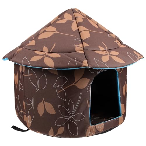 Amosfun Haustierbett Höhlenbett Für Haustiere Außerhalb des Katzennest Wärmere Kätzchenbetten Kratzkorb Für Katzen Kühlendes Katzenbett Kleine Hundezelthütte Zwinger Stoff Draussen Amosfun Haustierbett Höhlenbett Für Haustiere Außerhalb des Katzennest Wärmere Kätzchenbetten Kratzkorb Für Katzen Kühlendes Katzenbett Kleine Hundezelthütte Zwinger Stoff Draussen von Amosfun
