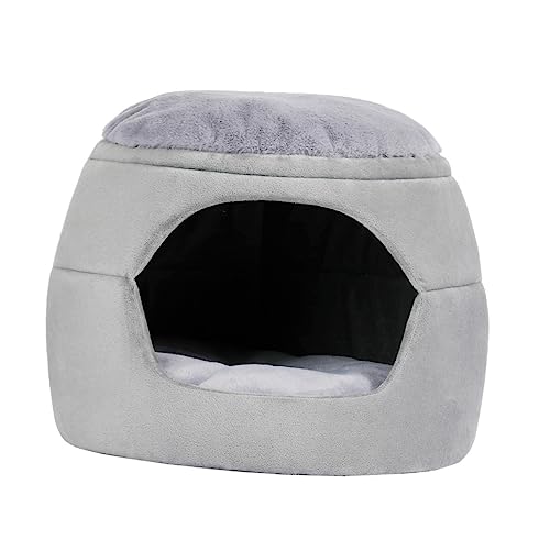 Amosfun Haustierbett katzenhöhle pet Bed Plüsch Hundekäfig Faltbares Winterzelt für Katzen faltbares Zusammenklappbarer Hundezwinger Schlafbetten für Haustiere Nesthaus für Haustiere Amosfun Haustierbett katzenhöhle pet Bed Plüsch Hundekäfig Faltbares Winterzelt für Katzen faltbares Zusammenklappbarer Hundezwinger Schlafbetten für Haustiere Nesthaus für Haustiere von Amosfun