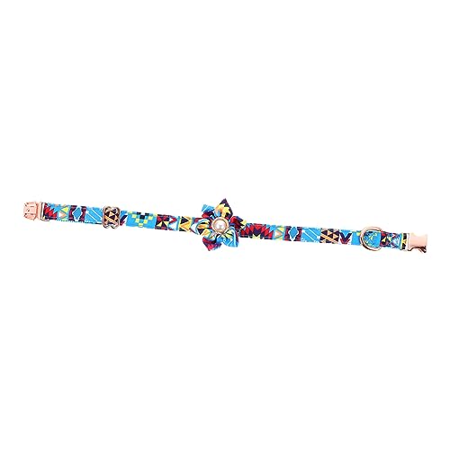 Amosfun Mehrzweck-hundehalsband Mit Ethnischen Blumen Haustierhalsband Blume Für Familienfotos von Amosfun