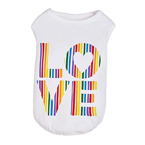 Amosfun Haustierweste Katzen Sommeroutfit Katze, Die Das Hemd Ausschlägt Hund Sommershirt Welpen-Shirts Katzen-t-Shirt Katzen Sommershirt Outfit Für Baumwolle Die Katze Weiß Combo-Platte Amosfun Haustierweste Katzen Sommeroutfit Katze, Die Das Hemd Ausschlägt Hund Sommershirt Welpen-Shirts Katzen-t-Shirt Katzen Sommershirt Outfit Für Baumwolle Die Katze Weiß Combo-Platte von Amosfun