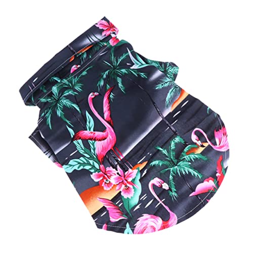 Amosfun Hawaiihemd Hawaii-Hemden Hawaii-Shirt Welpen-Outfits Welpenkleidung Haustierhemden für Katzen Haustierhemden für kleine Hunde kreatives Hundekostüm -Hund Haustier Hund von Amosfun