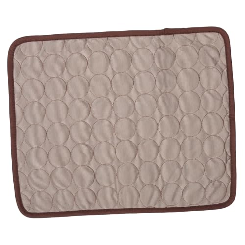 Amosfun Kühlmatte für Haustiere Hundebettunterlage Haustiermatte Haustiermatte Hundematte Kühlmatte für Haustiere Gemütliches Bett Home Shop Kaffee Größe S von Amosfun