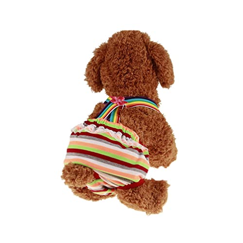 Amosfun Hundephysiologische Hosen Windel Für Hündin Weibliche Hundehöschen Dessous Höschen Hundehose Hundewindeln Hunde Hosen Gestreiftes Höschen Unterwäsche Haustier Menstruationshose Amosfun Hundephysiologische Hosen Windel Für Hündin Weibliche Hundehöschen Dessous Höschen Hundehose Hundewindeln Hunde Hosen Gestreiftes Höschen Unterwäsche Haustier Menstruationshose von Amosfun