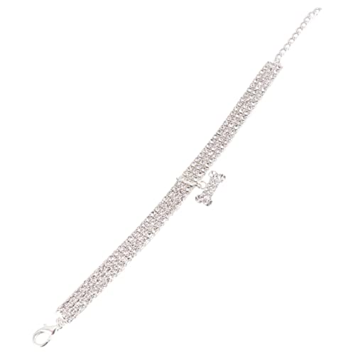 Amosfun Hundehalsband Verstellbarem Verschluss Elegantes Design Für Haustiere Geeignet Für Und Outdoor-aktivitäten Weiß Amosfun Hundehalsband Verstellbarem Verschluss Elegantes Design Für Haustiere Geeignet Für Und Outdoor-aktivitäten Weiß von Amosfun