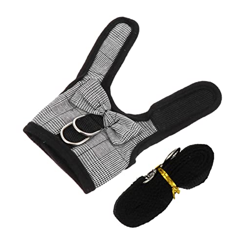 Amosfun Kaninchen-Anzug Rucksackschlaufe Outdoor-Weste Orangefarbenes Outfit Kaninchenzubehör Katze Kleid Weste Kleines Hundekostü Hautband Für Kleidung Welpe Draussen Stoff Passen Hase von Amosfun
