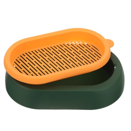 Amosfun Kasten Katzengrasbox Sprossenschale Für Katzengras Erdloser Katzenminze-katzenpflanzentopf Katzenminze-pflanztopf Katzen-katzenminze-übertopf Chinchilla Plastik Einstellen von Amosfun