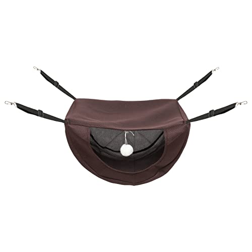 Amosfun Katzenhängematte Schlafnest Korb Haustier Ruhe Hängebett Atmungsaktives Katzenkäfig Hängematte Haustierbett Amosfun Katzenhängematte Schlafnest Korb Haustier Ruhe Hängebett Atmungsaktives Katzenkäfig Hängematte Haustierbett von Amosfun