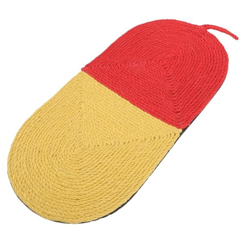 Amosfun Natürliches Sisal-katzenkratzbrett Kratzbrett Katzenspielzeug Für Den Innenbereich Entzückende Katzen-schleifmatte Katzenkratzbrett Amosfun Natürliches Sisal-katzenkratzbrett Kratzbrett Katzenspielzeug Für Den Innenbereich Entzückende Katzen-schleifmatte Katzenkratzbrett von Amosfun