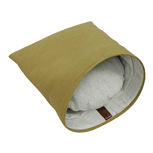 Amosfun Katze Schlafsack katzenhöhle katzenhaus Katzenbett aus Baumwolle Warmer Schlafsack Zeltzubehör hundebetten abnehmbares Haustierhaus Katzennest Hündchen Zeltbett von Amosfun