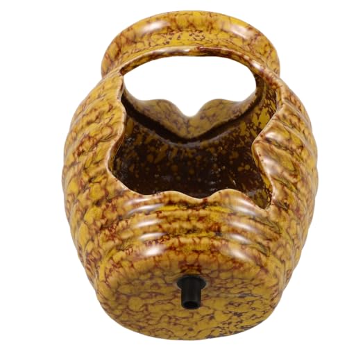 Amosfun Keramikgefäß Aquariumdekoration Tisch-Wasserbrunnen Glas Aquarium Höhle Für Garnelen Buntbarsche Bonsai Zum Spielen Verstecken Ausruhen Und Dekorativer Wasserfallspender Amosfun Keramikgefäß Aquariumdekoration Tisch-Wasserbrunnen Glas Aquarium Höhle Für Garnelen Buntbarsche Bonsai Zum Spielen Verstecken Ausruhen Und Dekorativer Wasserfallspender von Amosfun