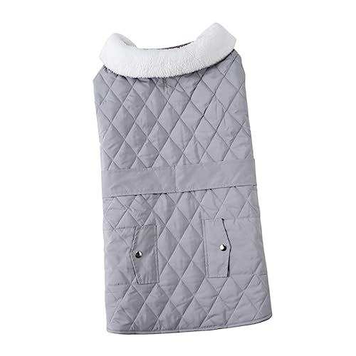 Amosfun Kleidung für Haustiere Winterausrüstung für Hunde Kleidung für kleine Hunde Welpenkostüm Wasserdichtes Hundekostüm Hündchen Hundekleidung Winterkleidung Haustier-Outfit Polyester von Amosfun