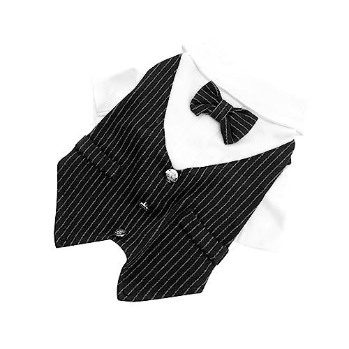 Amosfun Kleidung Hund Prinz Hochzeit Fliege Anzug Formeller Smoking Mit Krawatte Pet-Anzug-kostü Hundehemd ädchen-Shirt ädchenbluse Hochzeitskleid Kleid Bluse Binden Großer Hund Amosfun Kleidung Hund Prinz Hochzeit Fliege Anzug Formeller Smoking Mit Krawatte Pet-Anzug-kostü Hundehemd ädchen-Shirt ädchenbluse Hochzeitskleid Kleid Bluse Binden Großer Hund von Amosfun