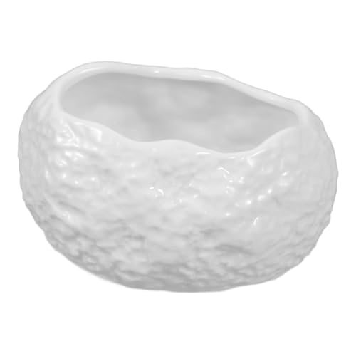 Amosfun Obstschale Dekorative Servierschale Aus Porzellan Einzigartiges Felsmuster Für Die Küche von Amosfun