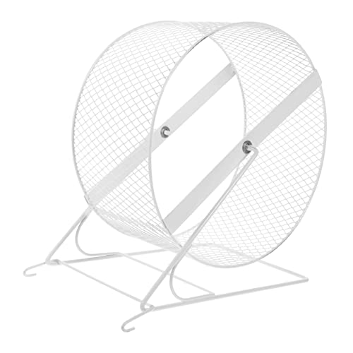 Amosfun Laufrad Für Hamster Robustes Eisenmaterial Geräuschloses Design Für Nächtliches Spielen Für Eichhörnchen Und Bären von Amosfun