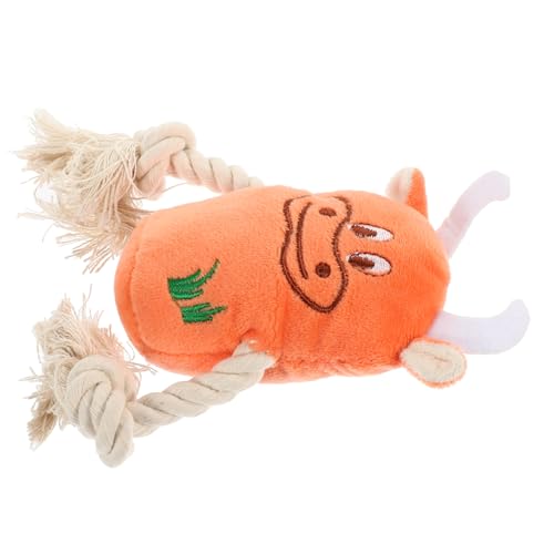 Amosfun Lustiges Seil-kauspielzeug Für Haustiere Quietschspielzeug Kuhhund Quietscher Welpenspielzeug Langlebiges Hundespielzeug Schleifspielzeug Für Hunde Plüsch Der Hund Baumwollseil Amosfun Lustiges Seil-kauspielzeug Für Haustiere Quietschspielzeug Kuhhund Quietscher Welpenspielzeug Langlebiges Hundespielzeug Schleifspielzeug Für Hunde Plüsch Der Hund Baumwollseil von Amosfun