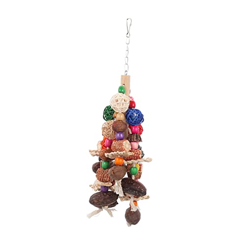 Amosfun Vogel Papageien Spielzeug Papagei Kauspielzeug für Papageienkäfig Hängendes Haustierspielzeug Sicheres Beißspielzeug für Papageien Amosfun Vogel Papageien Spielzeug Papagei Kauspielzeug für Papageienkäfig Hängendes Haustierspielzeug Sicheres Beißspielzeug für Papageien von Amosfun