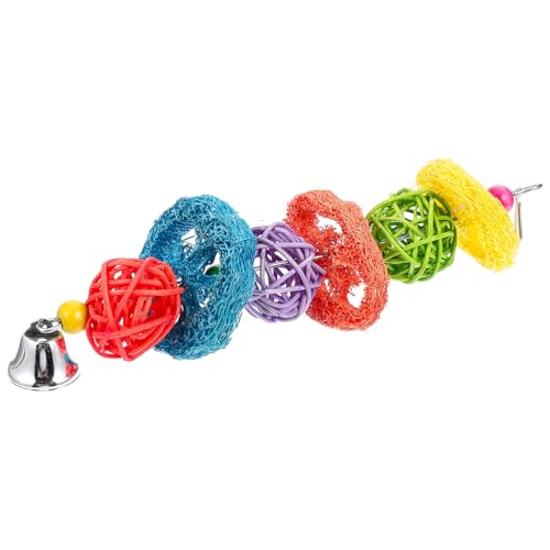 Amosfun Papagei Spielzeug Vogel Kauspielzeug Vogelkäfig Dekoratives Hängendes Schnurspielzeug Amosfun Papagei Spielzeug Vogel Kauspielzeug Vogelkäfig Dekoratives Hängendes Schnurspielzeug von Amosfun