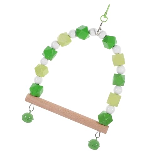 Amosfun Vogelspielzeug Für Papageien Hängende Schaukel Aus Holz Kauspielzeug Für Wellensittiche Und Kleine Vögel Sicher Und Kreativ Für Vogelkäfige Fördert Bewegung Und Balance Amosfun Vogelspielzeug Für Papageien Hängende Schaukel Aus Holz Kauspielzeug Für Wellensittiche Und Kleine Vögel Sicher Und Kreativ Für Vogelkäfige Fördert Bewegung Und Balance von Amosfun