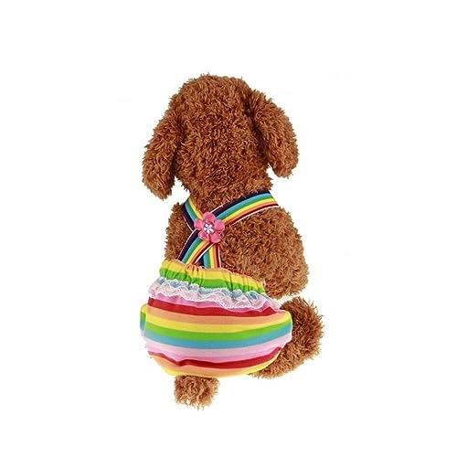 Amosfun Hundehose Aus Baumwolle Hündin Anti-belästigungs-höschen Hundewindeln Haustiere Unterwäsche Höschen Hundephysiologische Hosen Gestreiftes Höschen Petg Gurt Kleiner Hund Welpenhose Amosfun Hundehose Aus Baumwolle Hündin Anti-belästigungs-höschen Hundewindeln Haustiere Unterwäsche Höschen Hundephysiologische Hosen Gestreiftes Höschen Petg Gurt Kleiner Hund Welpenhose von Amosfun