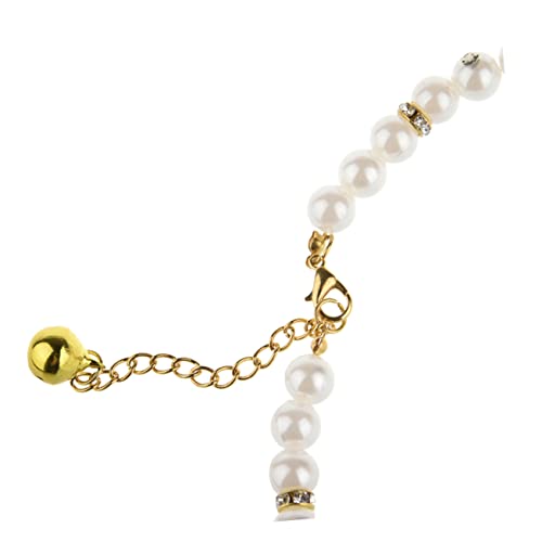 Amosfun Halsketten Eine Halskette Perlenkette Katzenhalskette Schmuck Für Haustiere Hund Halskette Haustier-Halskette Hündchen X17 Zubehör von Amosfun