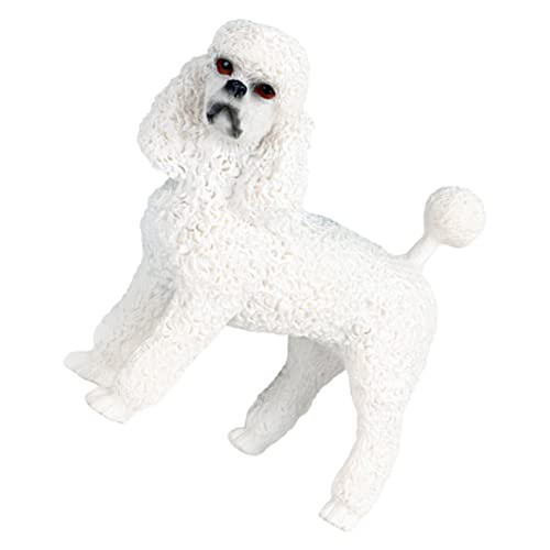 Amosfun Simulation Hundemodell Deko Plastik Hund Figurine für Realistisches Design für Bildungszwecke Sicheres Material Hausdekoration und Spielrequisiten von Amosfun
