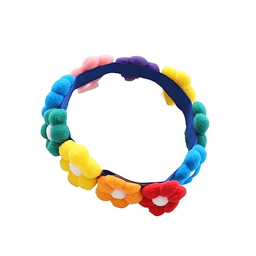 Amosfun Sonnenblumenhalsband für Haustiere Hundehalsbänder Kette Halsband Welpenhalsband katzenhalsband farbige welpenhalsbänder für Welpen Halsband für Katze von Amosfun