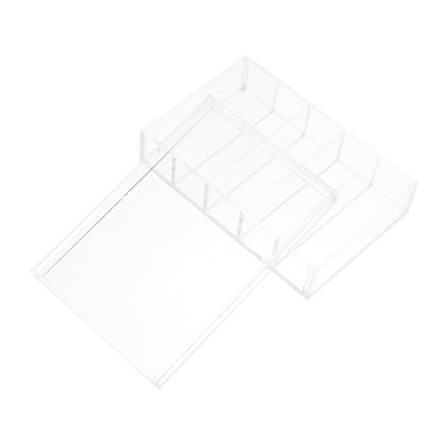 Amosfun Transparente Acryl Fischzuchtbox mit Deckel Feuchtigkeitsbewahrend Wiederverwendbar Langlebig für Labor Zucht Beobachtung Fächer Multifunktional für Wissenschaftliche Anwendungen von Amosfun