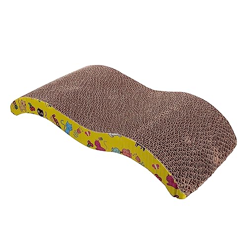 Amosfun Katzenkratzbrett für Kätzchen Wellpappe-Spielzeug Haustier-Spielzeug Kätzchen-Spielzeug Verhindert Bodenkratzen Dekorativ Amosfun Katzenkratzbrett für Kätzchen Wellpappe-Spielzeug Haustier-Spielzeug Kätzchen-Spielzeug Verhindert Bodenkratzen Dekorativ von Amosfun