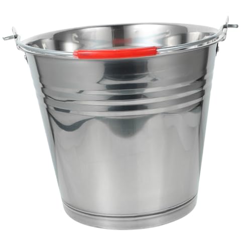 Amosfun -mischbehälter Mit Tragegriff Robuster Rund-Eimer Für Haushalt Garten Und Feste Hochwertiger Langlebiger Und Auslaufsicherer Wassertank Für Vielseitige Anwendungen von Amosfun