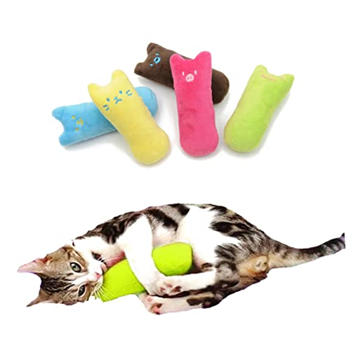 Amosfun plüschtiere Plush Toy die kuscheltiere Catnip Toy anorith Plush Spielzeug für Haustiere Flauschige Kuscheltiere Kratzspielzeug Katzenspielzeug Haustierspielzeug von Amosfun