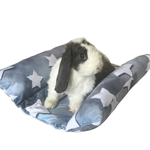 Amremsu Weiches Kaninchenbett, 30 x 36 cm, abnehmbares und waschbares, verdicktes und weicheres Hasenbett, doppelseitiges Plüsch, Kaninchen, konkaves Bett, kleine Betten für Tiere im Innenbereich Amremsu Weiches Kaninchenbett, 30 x 36 cm, abnehmbares und waschbares, verdicktes und weicheres Hasenbett, doppelseitiges Plüsch, Kaninchen, konkaves Bett, kleine Betten für Tiere im Innenbereich von Amremsu
