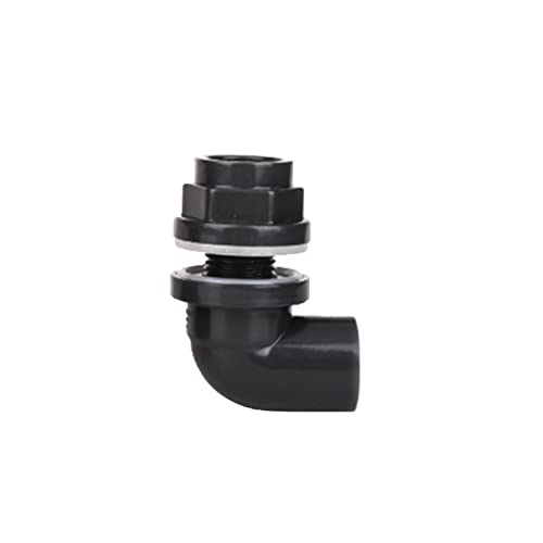 Aquarium-Auslass-Wasserrohrverbinder für Aquarien, Verbindungsstück für Haushalts-Aquarien, 20 mm/25 mm/32 mm, Winkelverbinder für Aquarien von Amsixo