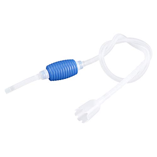 Aquarium-Wasserwechsel-Set, Siphon für Aquarien, Kies, Staubsauger mit Wasserschlauch für kleine Fische, Betta für Aquarium, Heizung, Lichtthermometer, Kies, Sanddekorationen, Luft von Amsixo