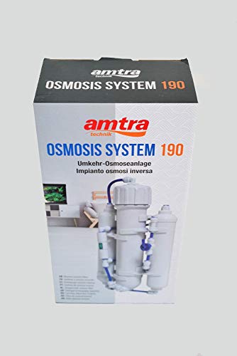 Amtra Osmosis System 190 Umkehr-Osmoseanlage Aquariumwasser Osmosis Wasser Osmosissystem Wasserfilteranlage von Amtra Deko