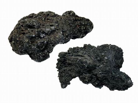 1 Stück Black Lava Rock /  Lava-Fels schwarz 6-8 cm *Rarität* von Amtra