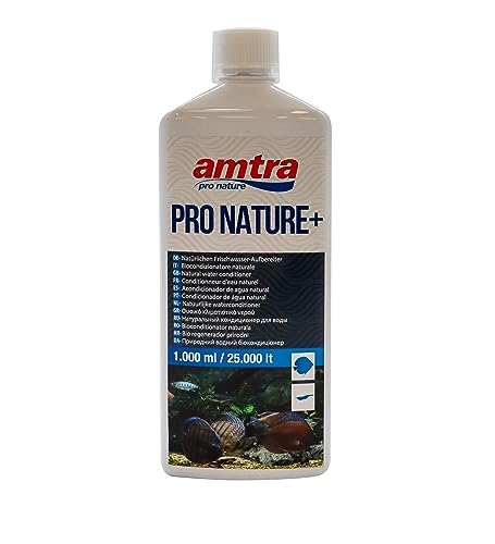 Amtra Pro Nature Plus – Wasseraufbereiter für Süßwasseraquarien, macht Leitungswasser sicher für Fische, entfernt Chlor und Schwermetalle, 1000 ml von Croci