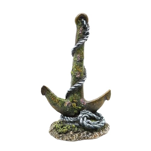 Amtra Deko Anker Sinkende Aquarium-Dekoration für Süßwasser und Meerwasser aus Kunstharz, für Aquarien und Fischbecken, ungiftig, 11,2 x 8,5 x 18 cm Amtra Deko Anker Sinkende Aquarium-Dekoration für Süßwasser und Meerwasser aus Kunstharz, für Aquarien und Fischbecken, ungiftig, 11,2 x 8,5 x 18 cm von Amtra