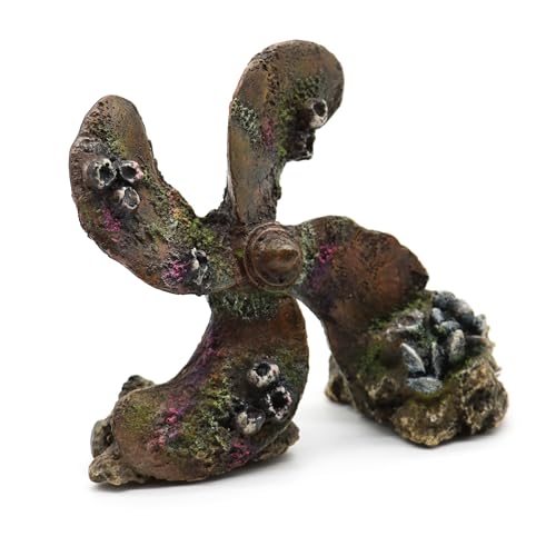 Amtra Deko Elica Aquarium-Dekoration für Süß- und Meerwasser, Kunstharz, für Aquarien und Fischbecken, ungiftig, 13,3 x 6,5 x 11,7 cm Amtra Deko Elica Aquarium-Dekoration für Süß- und Meerwasser, Kunstharz, für Aquarien und Fischbecken, ungiftig, 13,3 x 6,5 x 11,7 cm von Amtra