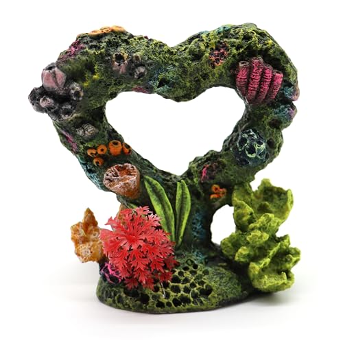 Amtra Deko Herz versunken – Dekoration für Aquarien und Fischbecken, ungiftig, 12 x 6,5 x 12,5 cm Amtra Deko Herz versunken – Dekoration für Aquarien und Fischbecken, ungiftig, 12 x 6,5 x 12,5 cm von Amtra