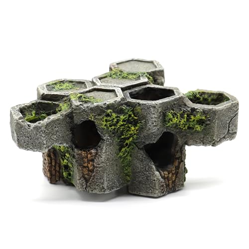 Amtra Deko Shrimp Playground Säule für Aquarien aus Kunstharz, für Aquarien und Fischbecken, ungiftig, Größe L, 13,3 x 7 x 10,7 cm von Amtra