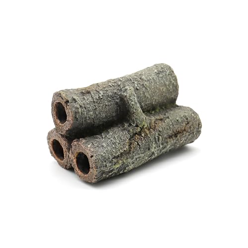 Amtra Deko Shrimp Playground Tubes Aquariumdekoration aus Kunstharz für Aquarien und Fischbecken, ungiftig, klein, 8,5 x 6,5 x 5,3 cm Amtra Deko Shrimp Playground Tubes Aquariumdekoration aus Kunstharz für Aquarien und Fischbecken, ungiftig, klein, 8,5 x 6,5 x 5,3 cm von Amtra